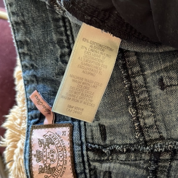 Juicy Couture wide leg jeans - Picture 6 of 6